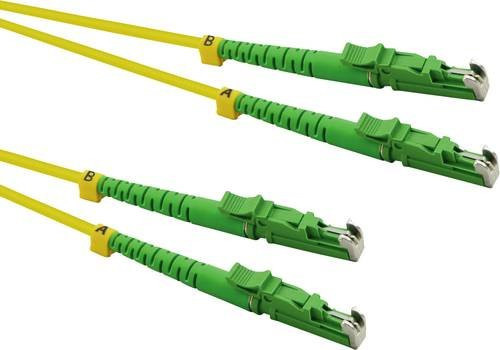 Roline Glasfaser LWL Anschlusskabel Gelb 10,00 m mit 1x LSH-Stecker auf 1x LSH-Stecker 9/125 µ Singlemode - Bild 1