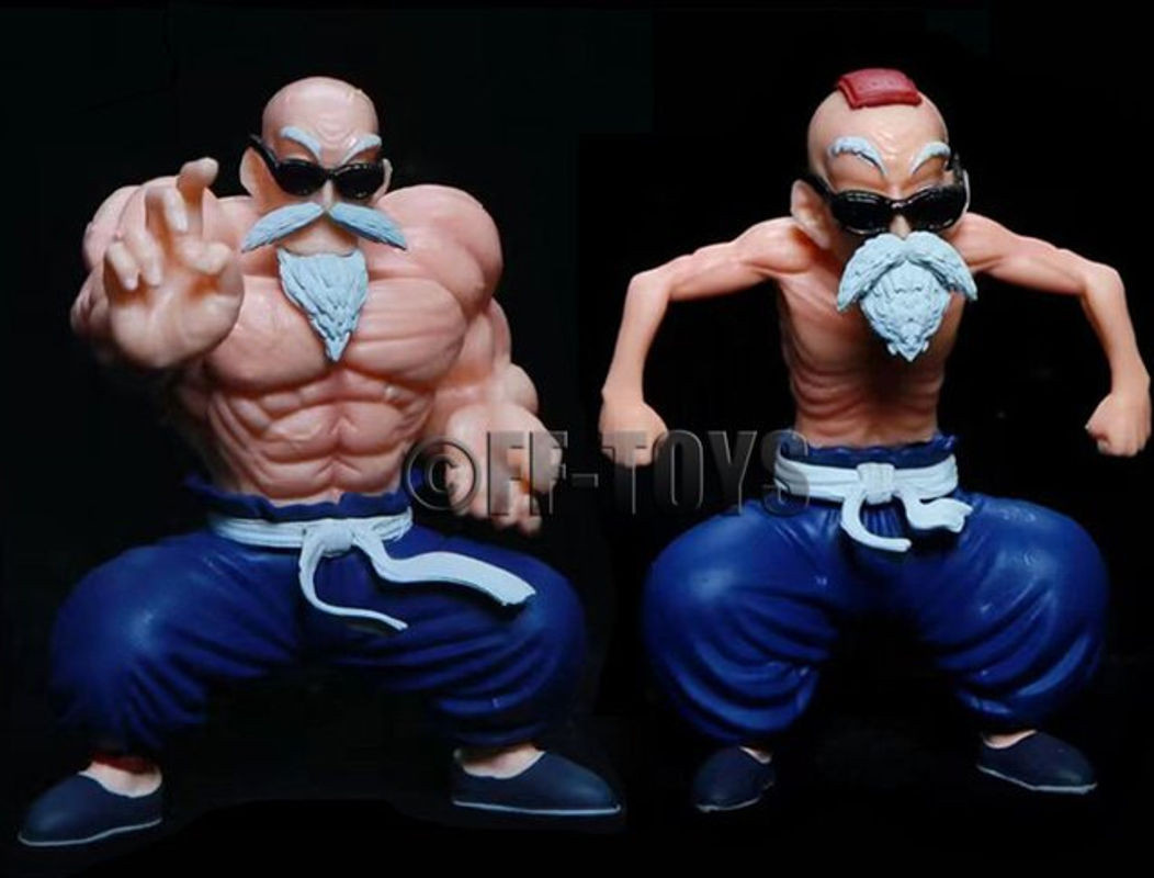 Bandai Dragon Ball Master Roshi Figur Kame Sennin Actionfigur aus Kunststoff, mehrfarbig, Höhe: 10 cm - Bild 1