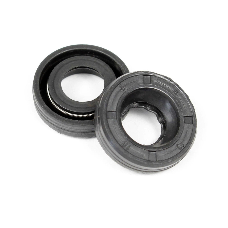 Wiltec 2er-Set Radialwellendichtringe Simmerringe in Schwarz, B/T/H: 24 x 11 x 4 mm, Ø I: 10 mm, Ø A: 18 mm - Bild 2