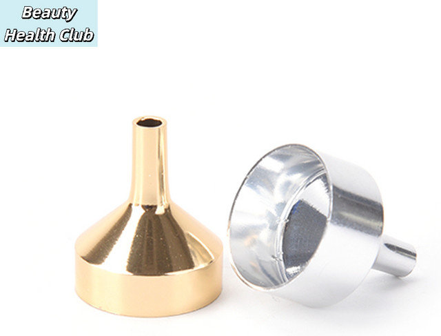 HNKMP Mini-Trichter aus Metall zum Umfüllen, Gold, Unisex - Bild 1