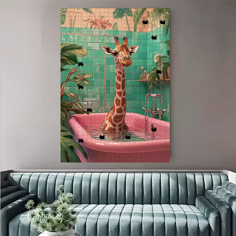 Platinum Challenger Giraffen-Bade-Puzzle, 1.000 Teile - Bild 2