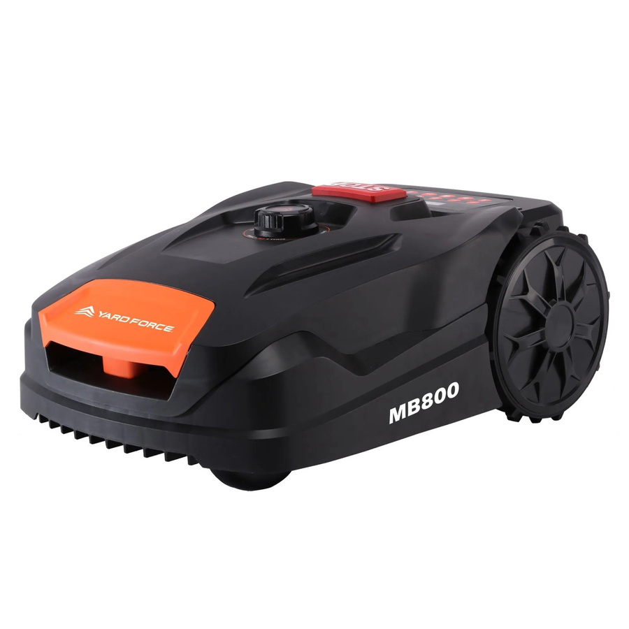 Yard Force Mähroboter MB800 mit Mulch-Funktion und Akku in Schwarz-Orange - Bild 2
