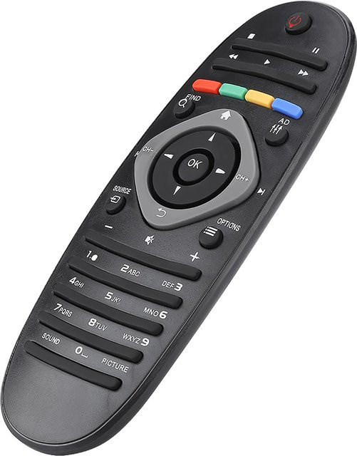 Universal-Fernbedienung für Philips TV in Weiß - Bild 1