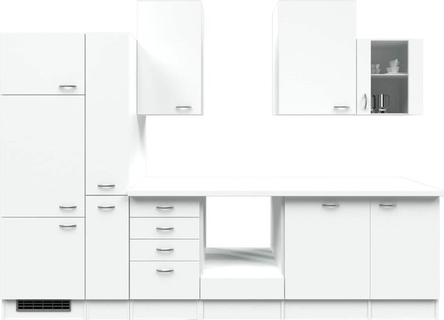 Küchenzeile Flex-Well von Wito ohne Elektrogeräte, L-Form, Breite: 310 cm, Tiefe: 60 cm, Höhe: 200 cm - Bild 1
