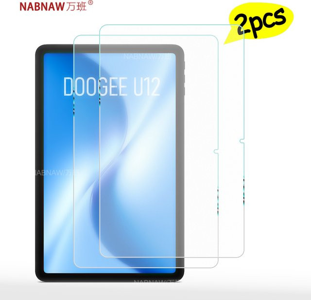 2 Stück DOOGEE U12 Displayschutzfolie aus gehärtetem Glas, Full HD, kratzfest, transparent - Bild 1