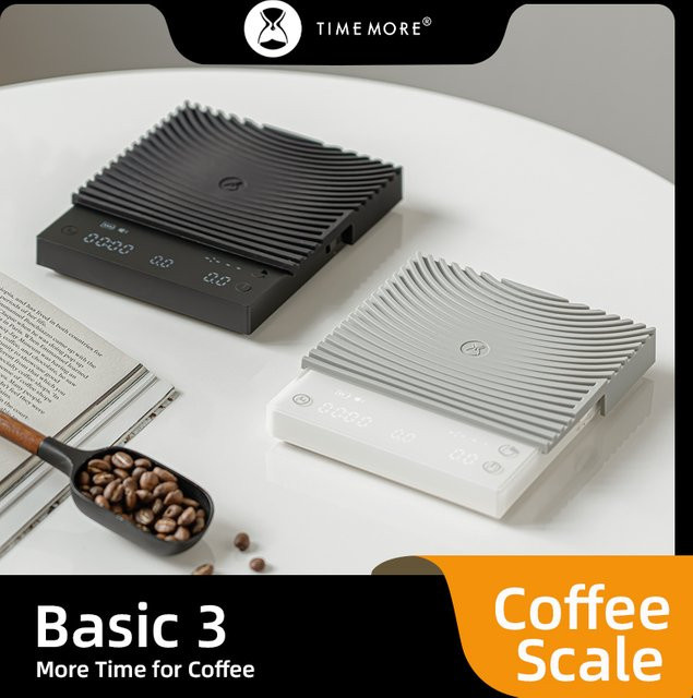 TIMEMORE Black Mirror Basic 3 Digitale Kaffeewaage in Schwarz - Bild 1