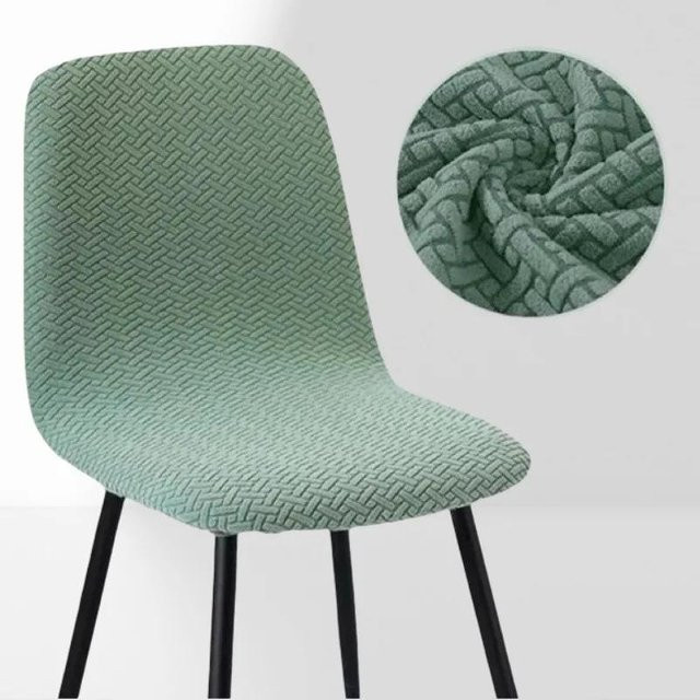 Jacquard-Stuhlbezug für Barhocker von Household supplies MH, einteiliger Sitzbezug aus Polyester und Elasthan - Bild 1
