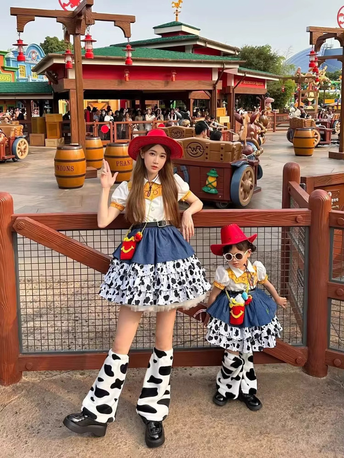 Disney Toy Story Jessie Cosplay Kostüm, Mädchen, Plüsch / Textil, Bunt / Mehrfarbig - Bild 6