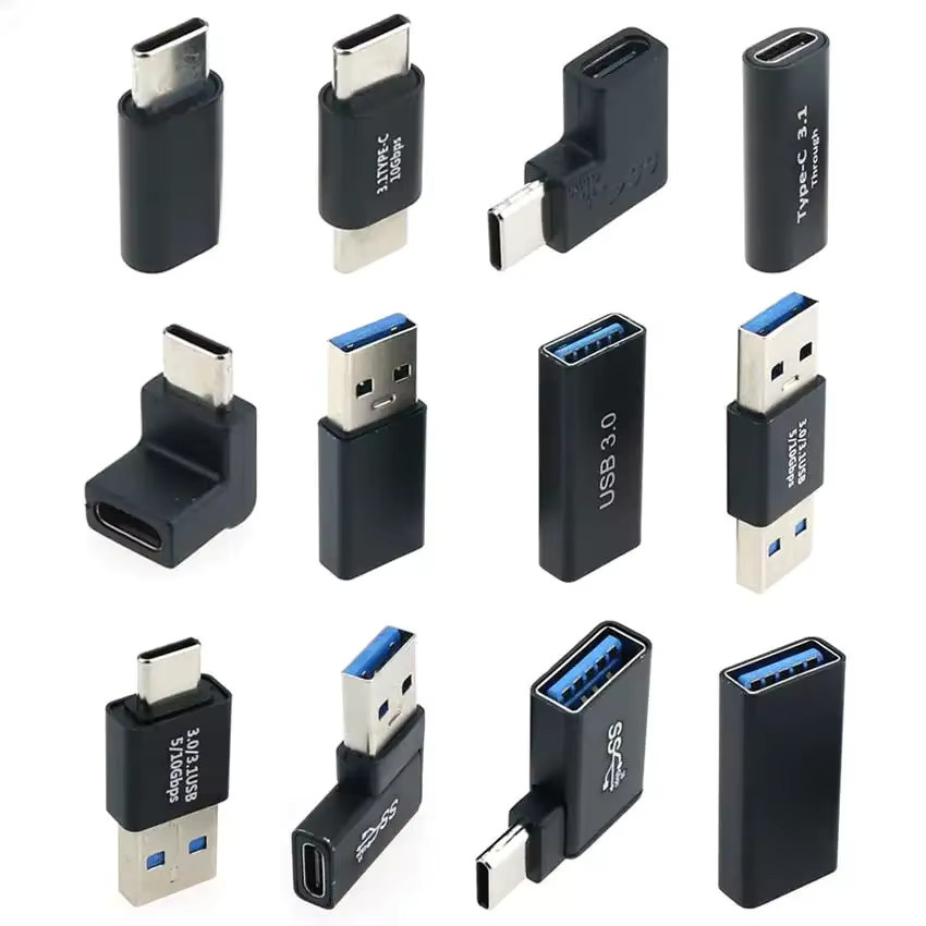 YuXi USB 3.0 auf USB Typ C Adapter OTG Konverter für SSD und HDD, Schwarz - Bild 4