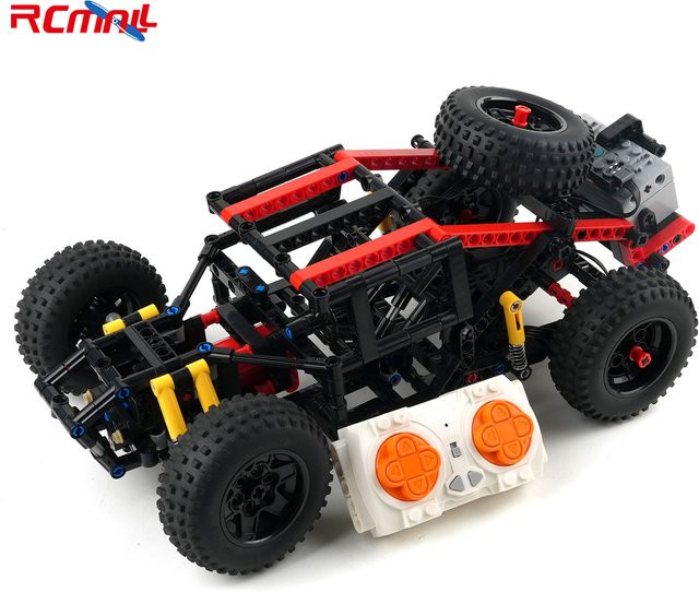 RCmall Geländewagen Champion Monster Motor 4WD, ferngesteuertes Bausteine-Auto-Set - Bild 1