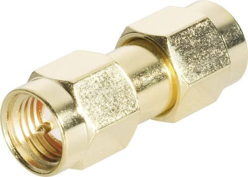 BKL Electronic SMA-Adapter SMA-Stecker auf SMA-Stecker in Gold - Bild 1