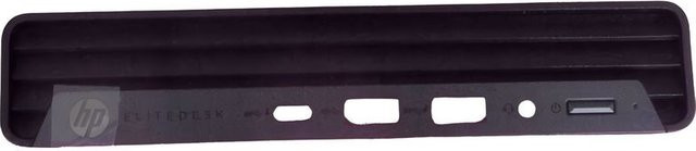HP Cover Bezel Front für EliteDesk 800G6 DM in Schwarz (M11550-001) - Bild 1