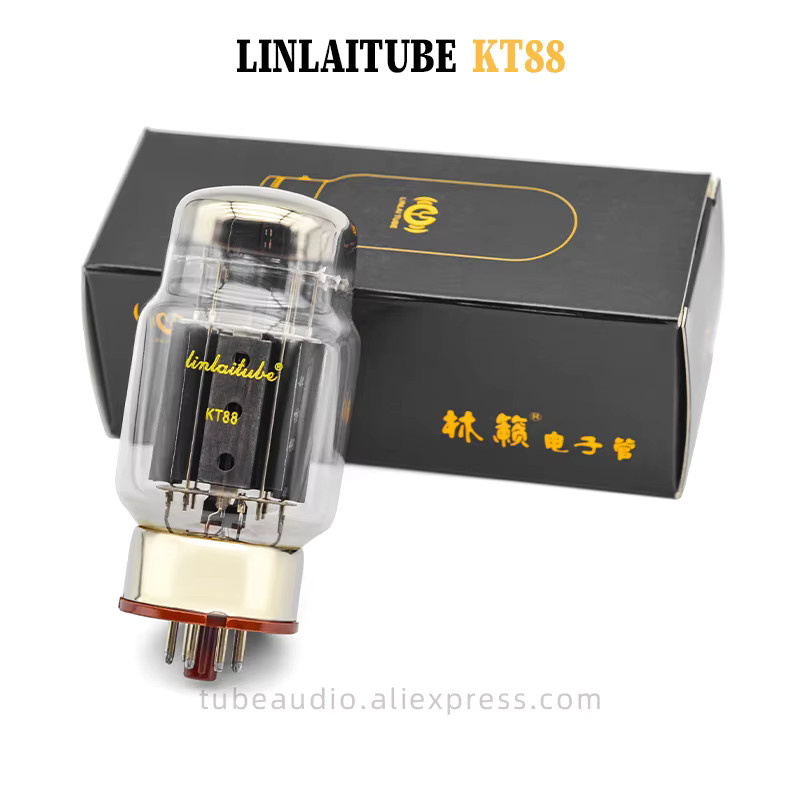 Linlai KT88 HiFi-Vakuumröhrenverstärker Stereo-Verstärker in Transparent-Optik - Bild 2