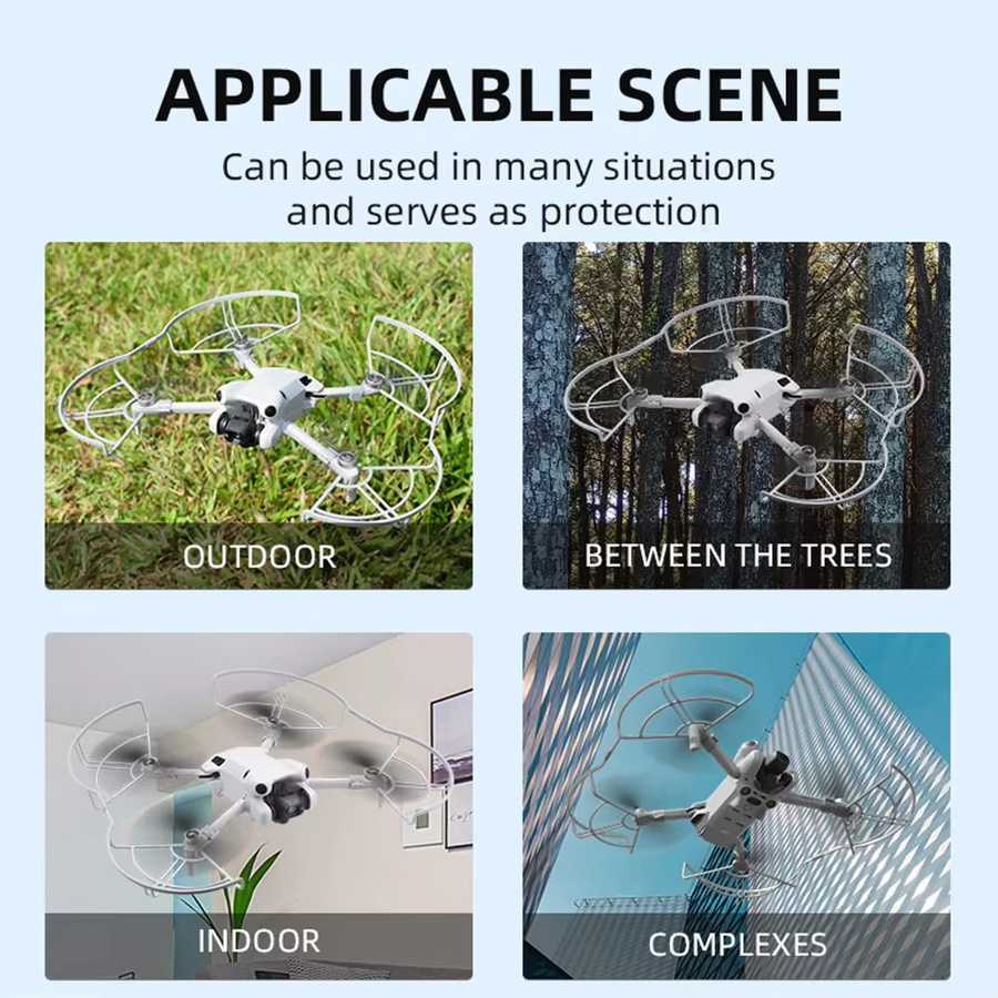 DJI Propellerschutz für Mini 4 Pro und Mini 3 Pro faltbare Drohnen-Flügelabdeckung und Schutzringe - Bild 4