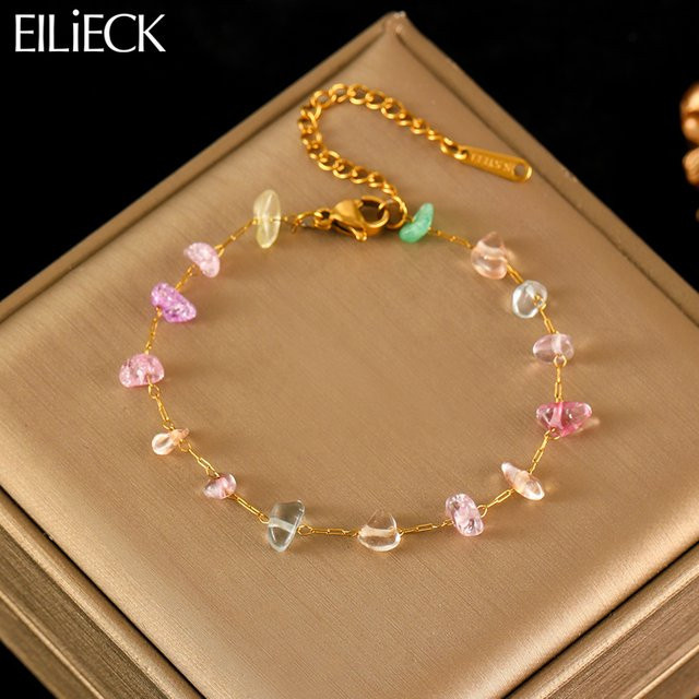 EILIECK Armband, Edelstahl, Kristall, Damen - Bild 1