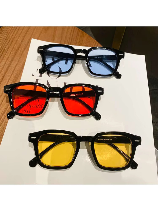 MOYOKA Sonnenbrille, Unisex, Vollrand, Square, Kunststoff, Black - Bild 6