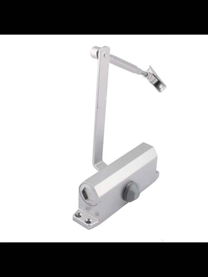 Aramox Hydraulischer Türschließer aus Edelstahl in Silber für 35–60 kg - Bild 2