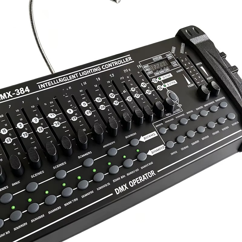 GVT DMX 512 DJ-Controller Moving Head Beam Light Console in Schwarz - Bild 3