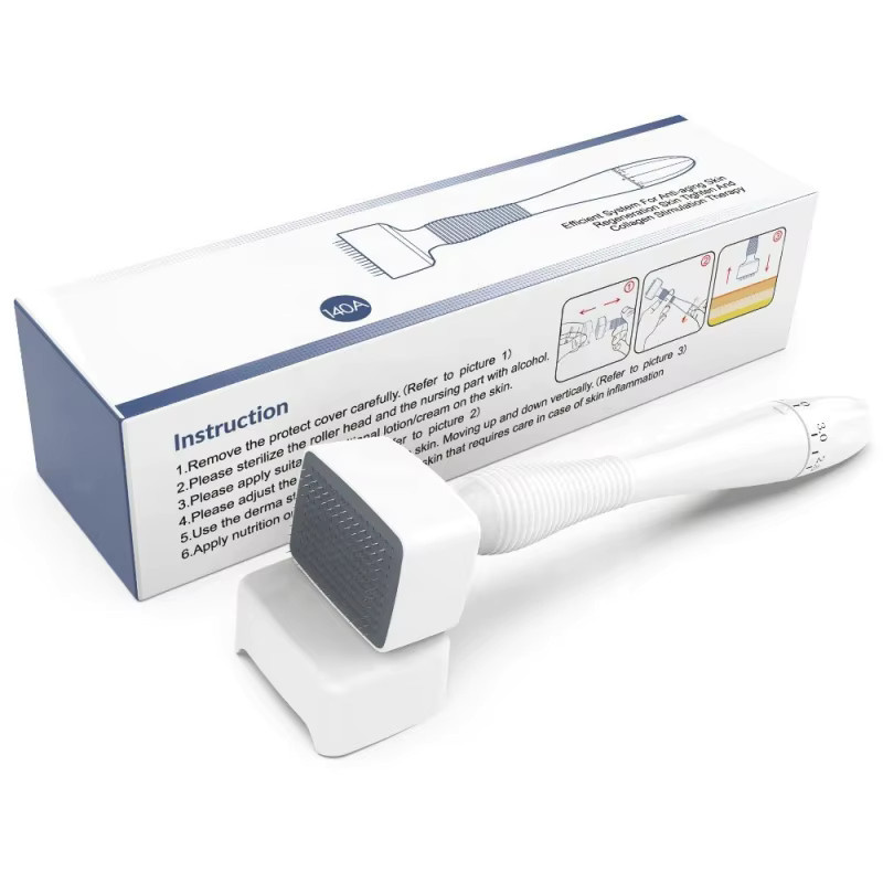 Buiti Derma Stamp Microneedle, 140 Pins, Gesicht und Haare - Bild 2