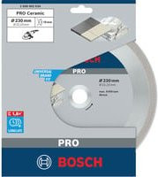 Bosch Diamanttrennscheibe Best for Ceramic für Fliesen und Stein, Durchmesser: 230 mm - Bild 2