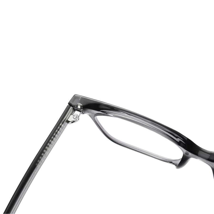 Kachawoo Anti-Blaulicht-Brille, Vollrand, quadratisch, Unisex, transparent, grau - Bild 3