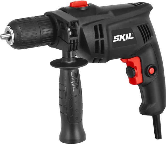 SKIL Schlagbohrmaschine 1020 AA in Schwarz mit 550 Watt und 13 mm Schnellspannbohrfutter - Bild 1