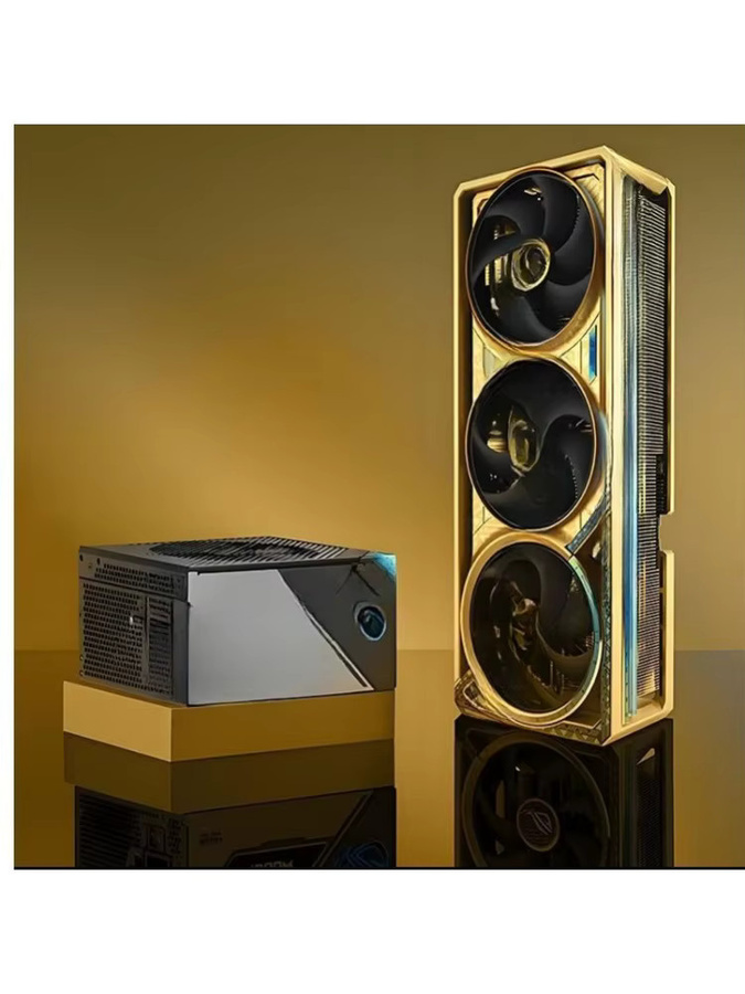 Asus TUF RTX 5090 32GB Grafikkarte in Gold - Bild 2