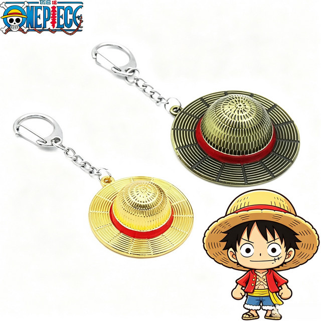 Bandai One Piece Strohhut Luffy Schlüsselanhänger - Bild 1