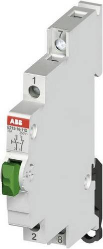 ABB Taster 16A 1 Schließer 1 Öffner in Weiß 250 V/AC 2CCA703155R0001 - Bild 1