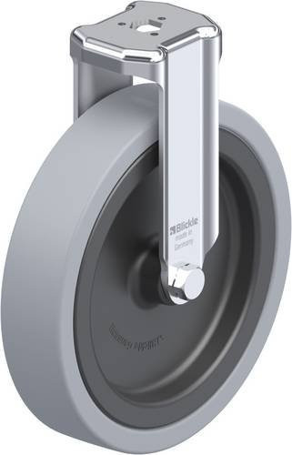 Blickle Bockrolle BKRA-VPA 150G in Schwarz und Grau aus Stahl mit einem Rad-Durchmesser von 150 mm und einer Tragfähigkeit von maximal 110 kg - Bild 1