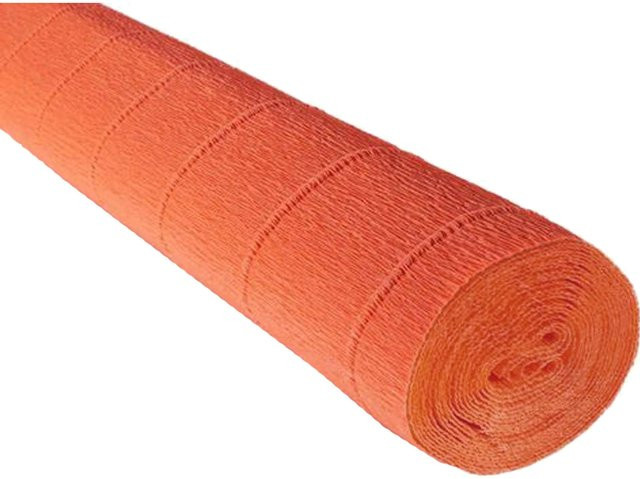 Cartotecnica Rossi Italienisches Krepppapier Orange 180g - Bild 1