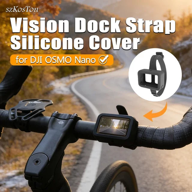 DJI Osmo Nano Silikon-Schutzhülle in Schwarz für Kamerahalterung und Action-Kamera - Bild 1
