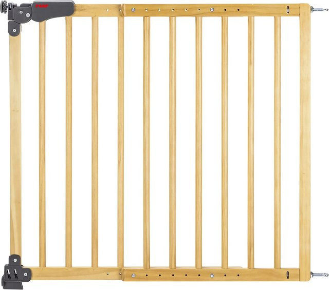 Reer Klemm- und Schraubgitter Basic Holz Dunkelgrau erweiterbar Breite: 73,0 cm bis 104,5 cm - Bild 1