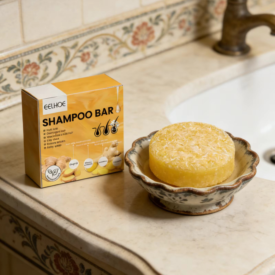 EELHOE Ingwer Shampoo-Bar, 60 g - Bild 3