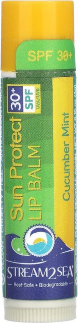 Stream2Sea Sonnenschutz-Lippenbalsam, LSF 30, 4 g, Unisex - Bild 1