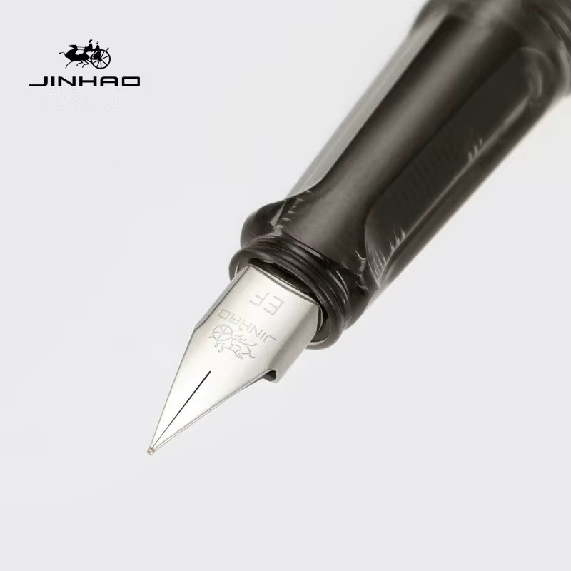 JINHAO 58 Luxus Füllfederhalter aus Holz mit EF Feder in Rot für Kalligraphie und Büro - Bild 5
