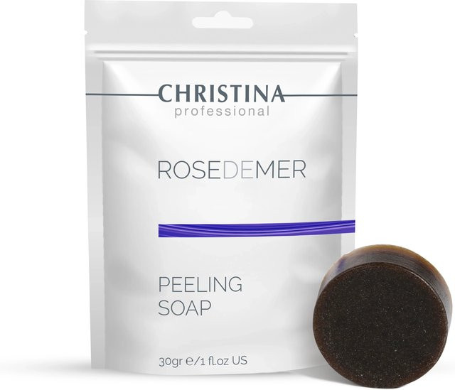 Rose de Mer Peeling-Seife, 30 g, Unisex - Bild 1