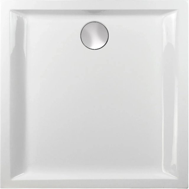 Sanicomfort Duschwannenset Square in Weiß, B/T: 90 x 90 cm - Bild 1