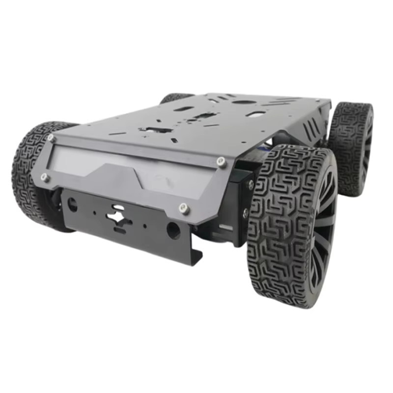 GoLingLing RC Panzer Roboterauto, Metallchassis, Gummi, DIY Kit - Bild 3