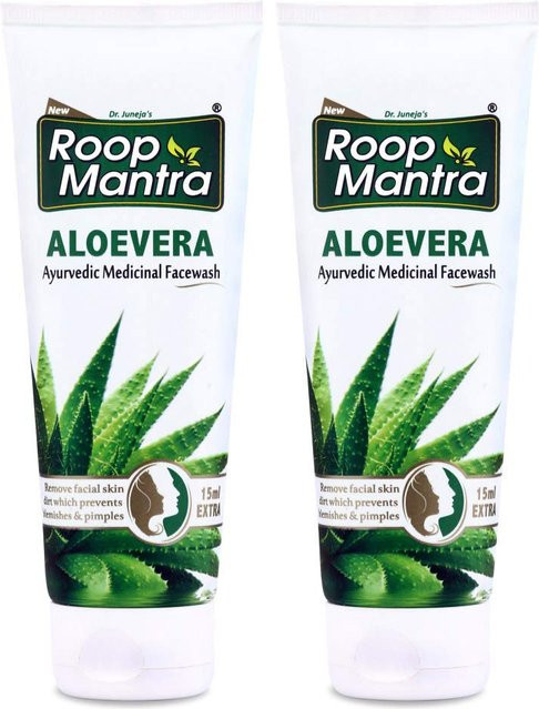 Roop Mantra Ayurvedisches Aloe Vera Gesichtswaschmittel, 115 ml - Bild 1