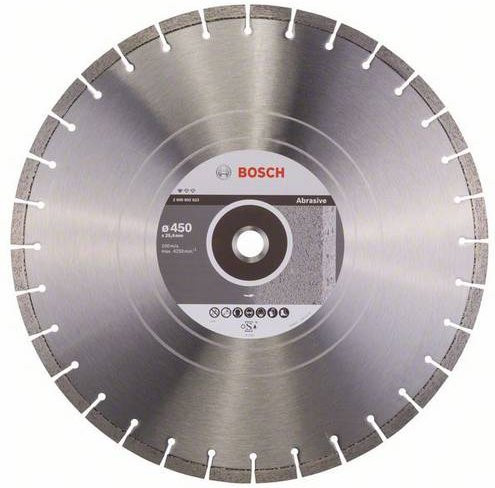 Bosch Diamanttrennscheibe Universal in Silber, Durchmesser: 450 mm - Bild 1