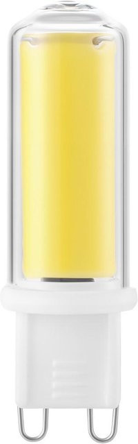 Hama LED-Lampe G9 mit Stecksockel, 600 lm, warmweiß, transparentes Glas, ersetzt 48 W - Bild 1