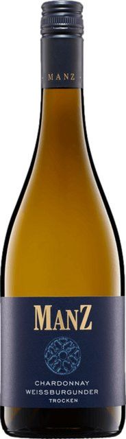 Manz Weißwein Chardonnay & Weißburgunder, 2025, Rheinhessen, trocken, 0,75 l - Bild 1