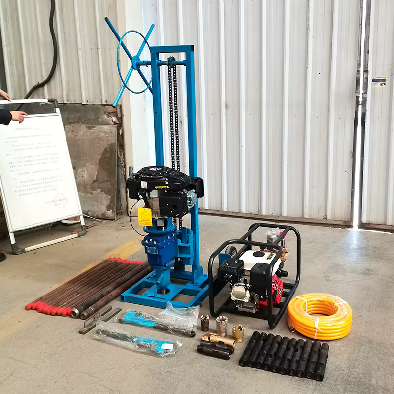 Relied Mini-Handbohranlage für Kernbohrungen, 1,9kW, Blau - Bild 3