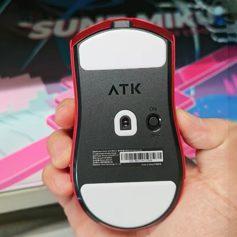 ATK X1 V2 Ultimate 2.0 Kabellose Gaming-Maus mit PAW3950 Sensor, 54 g Ultraleicht - Bild 2