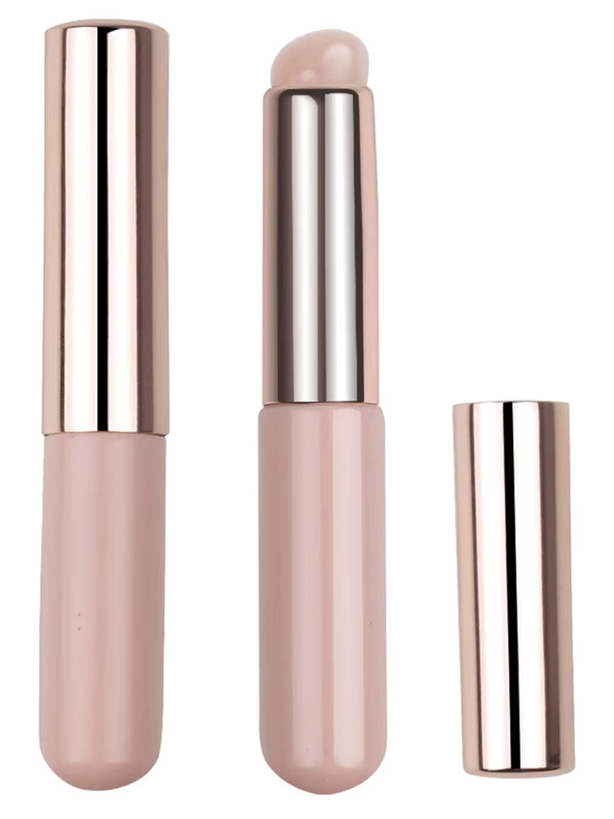 zephoco Silikon-Lippenpinsel, abgewinkelter Concealer-Pinsel - Bild 3