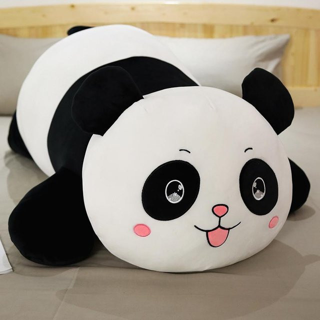 Joyful toys Panda-Puppe, Plüschtier, weiß - Bild 1