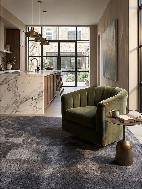 Antirutsch Teppich Kadima Design in Anthrazit B/T: 280 x 200 cm - Bild 1
