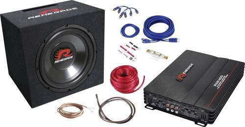 Renegade RBK1100XL Car-HiFi-Set in Schwarz - Bild 1