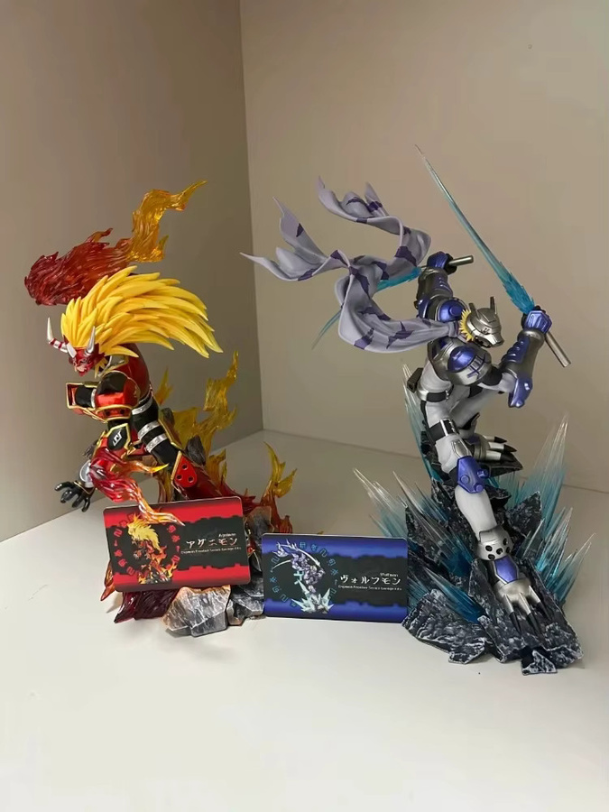 Bandai Digimon Agunimon Garurumon, Actionfiguren, 26cm, PVC - Bild 4